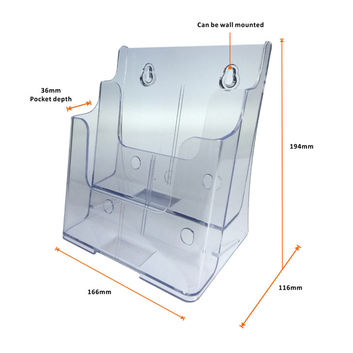 A5 Brochure holder 2 pocket