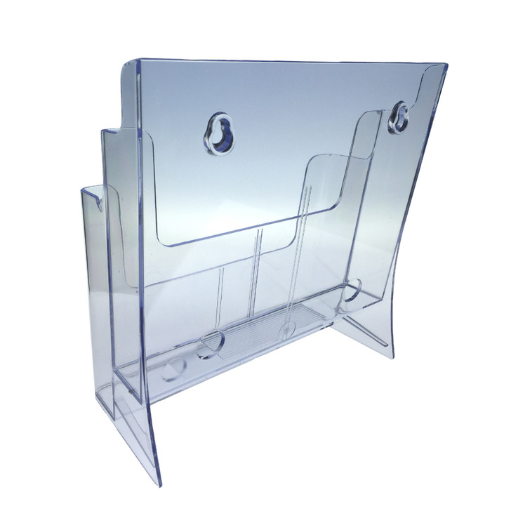 A4 plastic brochure holders