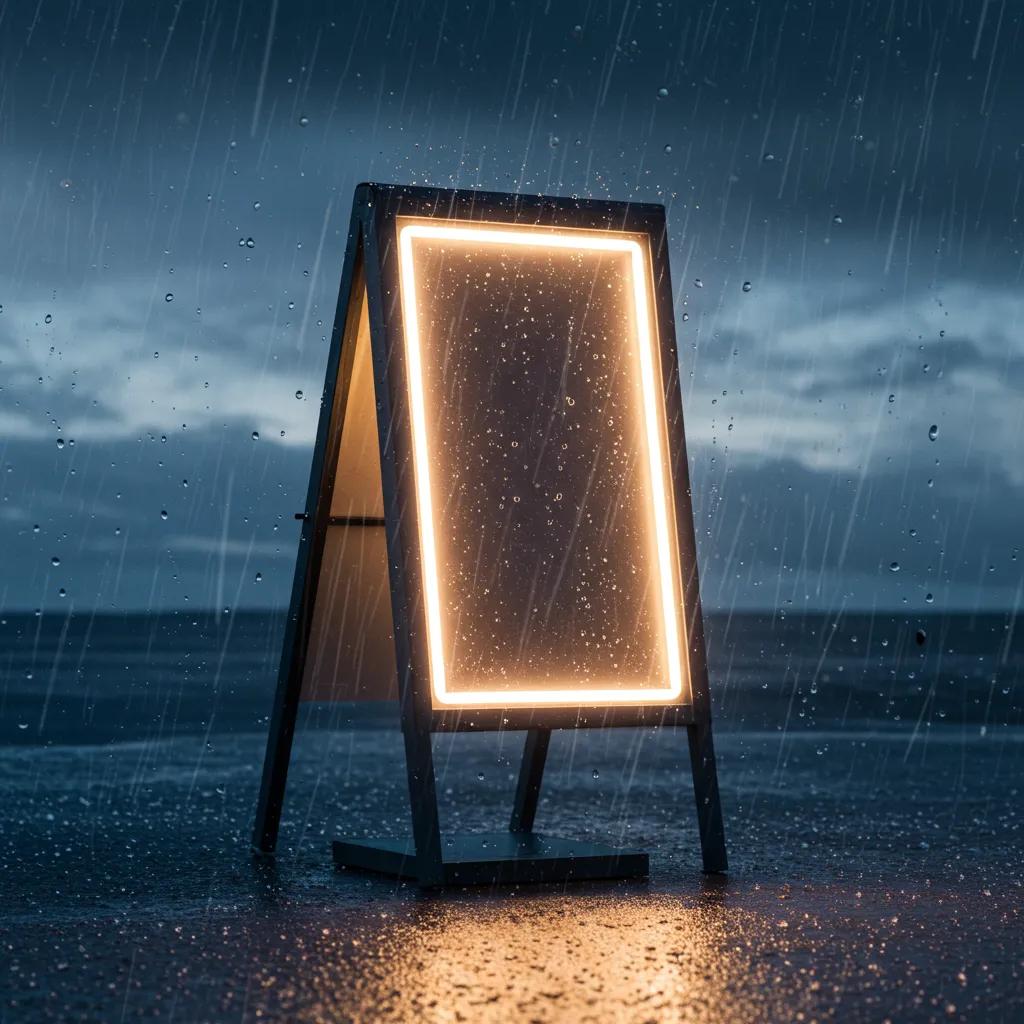 Illuminated A-Frame Sign Solutions for Maximum Visibility and Business ...