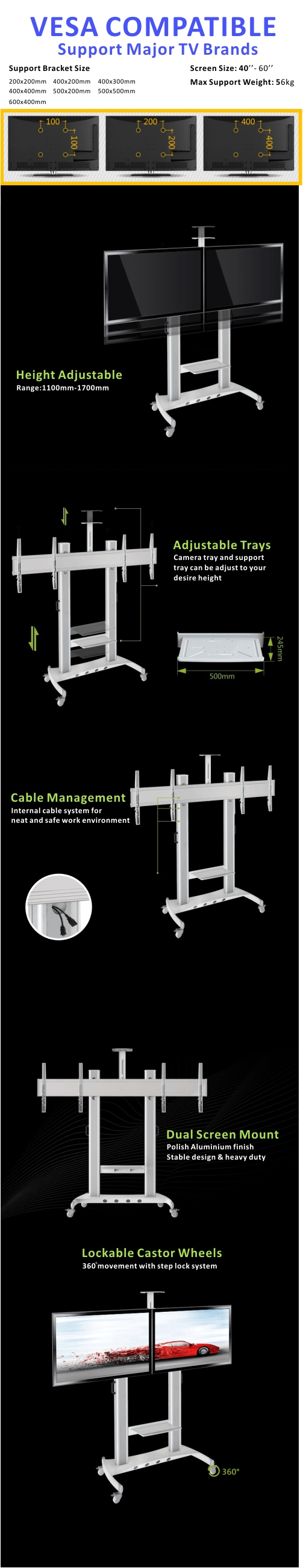 Mobile-TV-Cart