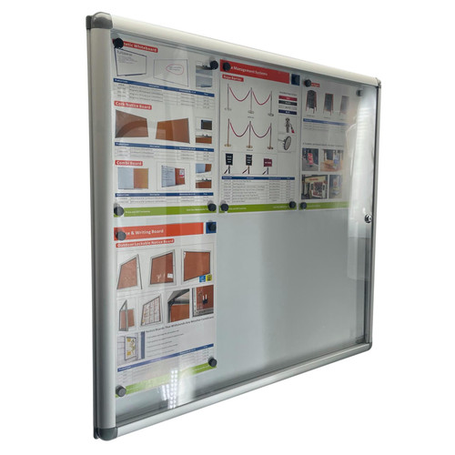 Notice Board 6xA4 Indoor Whiteboard