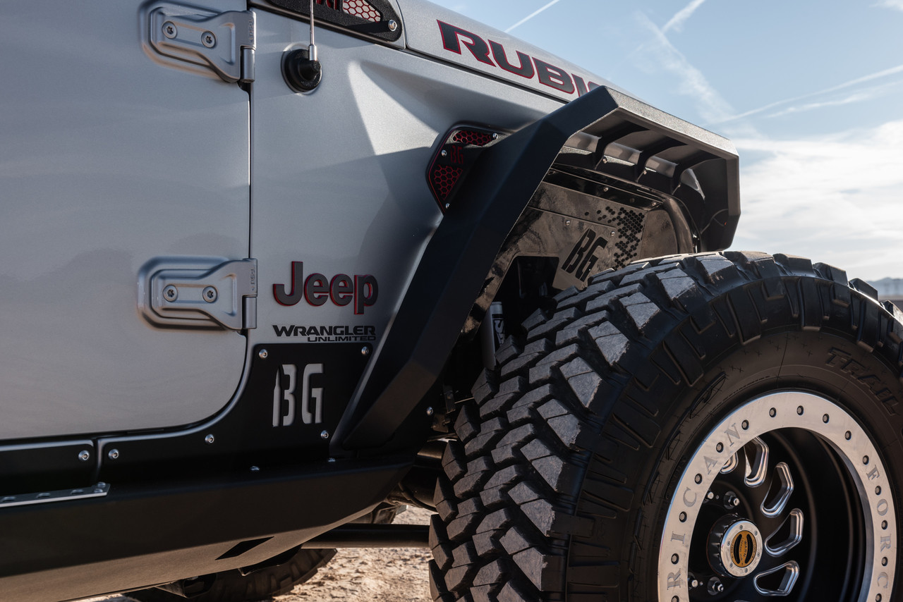 Jeep JL Fender Flares and Fender Liners Bodyguard Bumpers