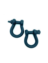 Recovery Shackles Texture Black (pair)