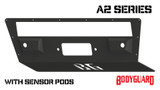 Center Skid Plate for A2 Front Bumper (winch mount)