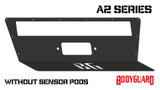 Center Skid Plate for A2 Front Bumper (winch mount)