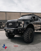 2017-2022 Ford F450-550 - DBL Designs Custom Product - A2 Series - Base Front Bumper (winch mount)