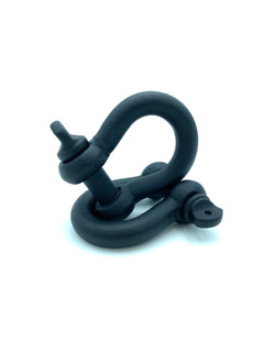 Recovery Shackles Texture Black (pair)