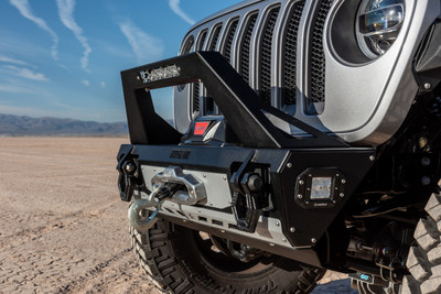 Jeep JL Stubby Front Bumper - with Baja Bar Jeep JL Stubby Front Bumper - with Baja Bar