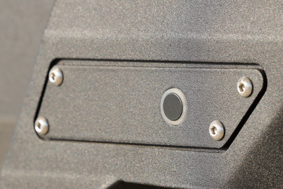 Parking sensor cutouts included