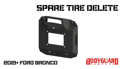 Bronco Spare Tire Delete Bronco Spare Tire Delete