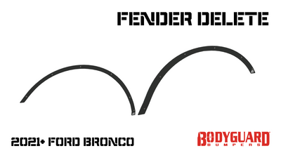 Bronco Fender Delete Kit Bronco Fender Delete Kit