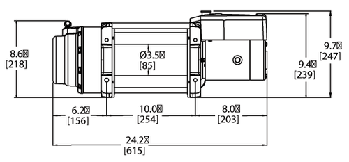 WARN 16.5ti Winch #68801