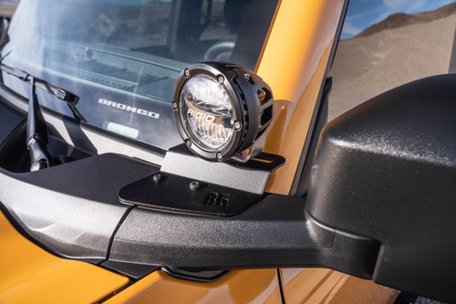 Bronco Cowl Light Mounts 