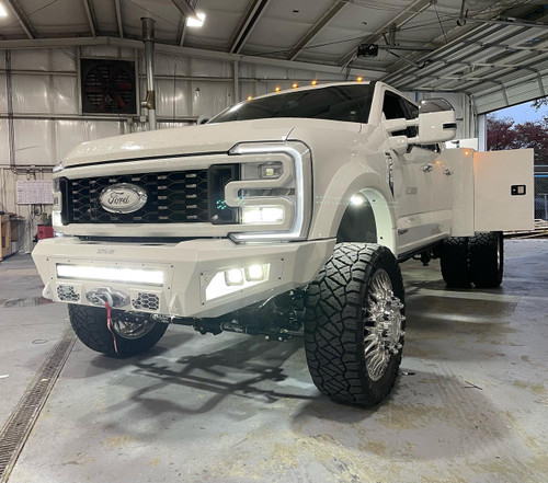 2017-2022 Ford F450-550 - A2 Series Base Front Bumper (winch mount)