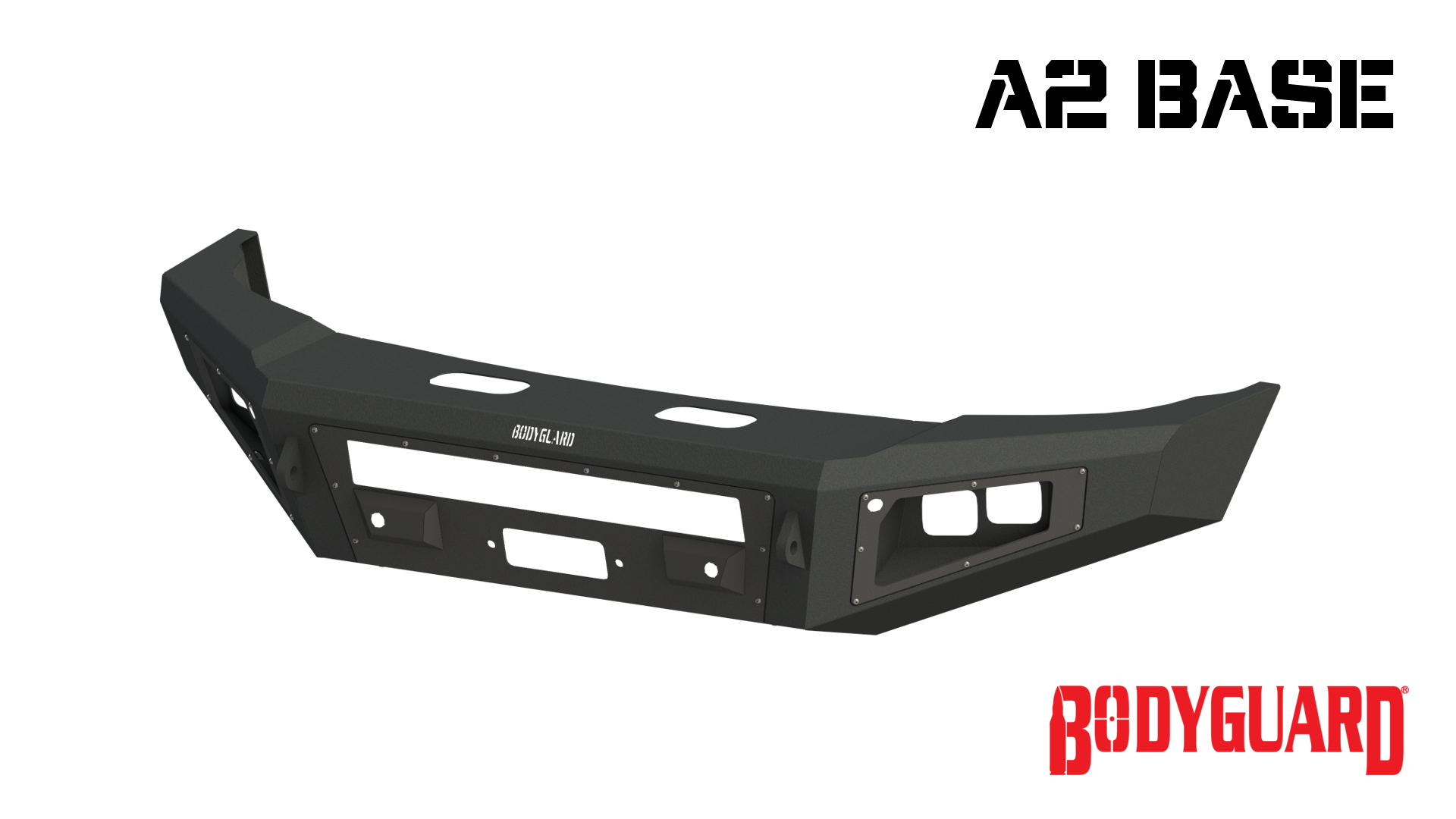 A2 Series winch mount replacement bumper