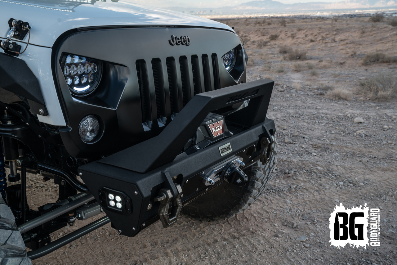 Jeep JK Front Bumper || Bodyguard Bumpers