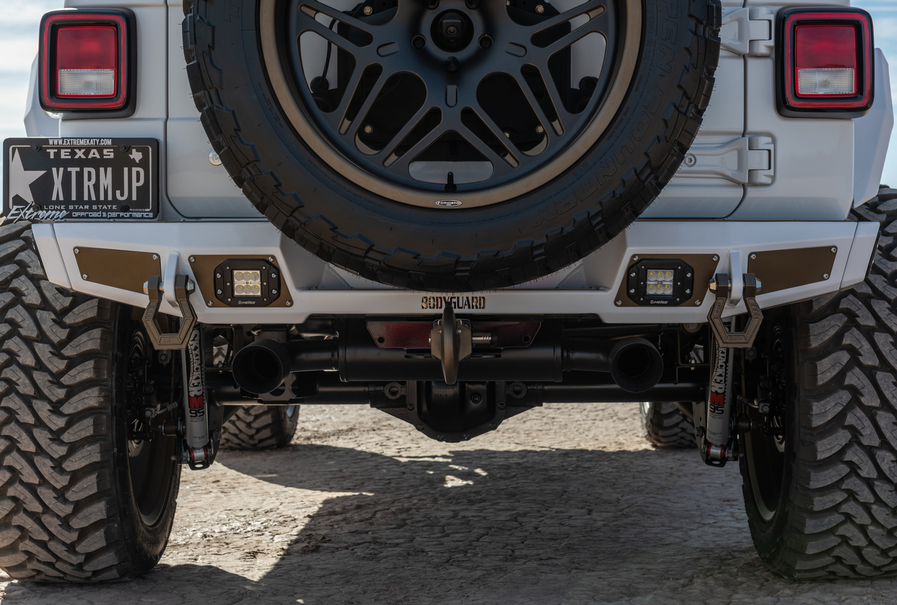 Jeep JL Rear Bumper || Bodyguard Bumpers