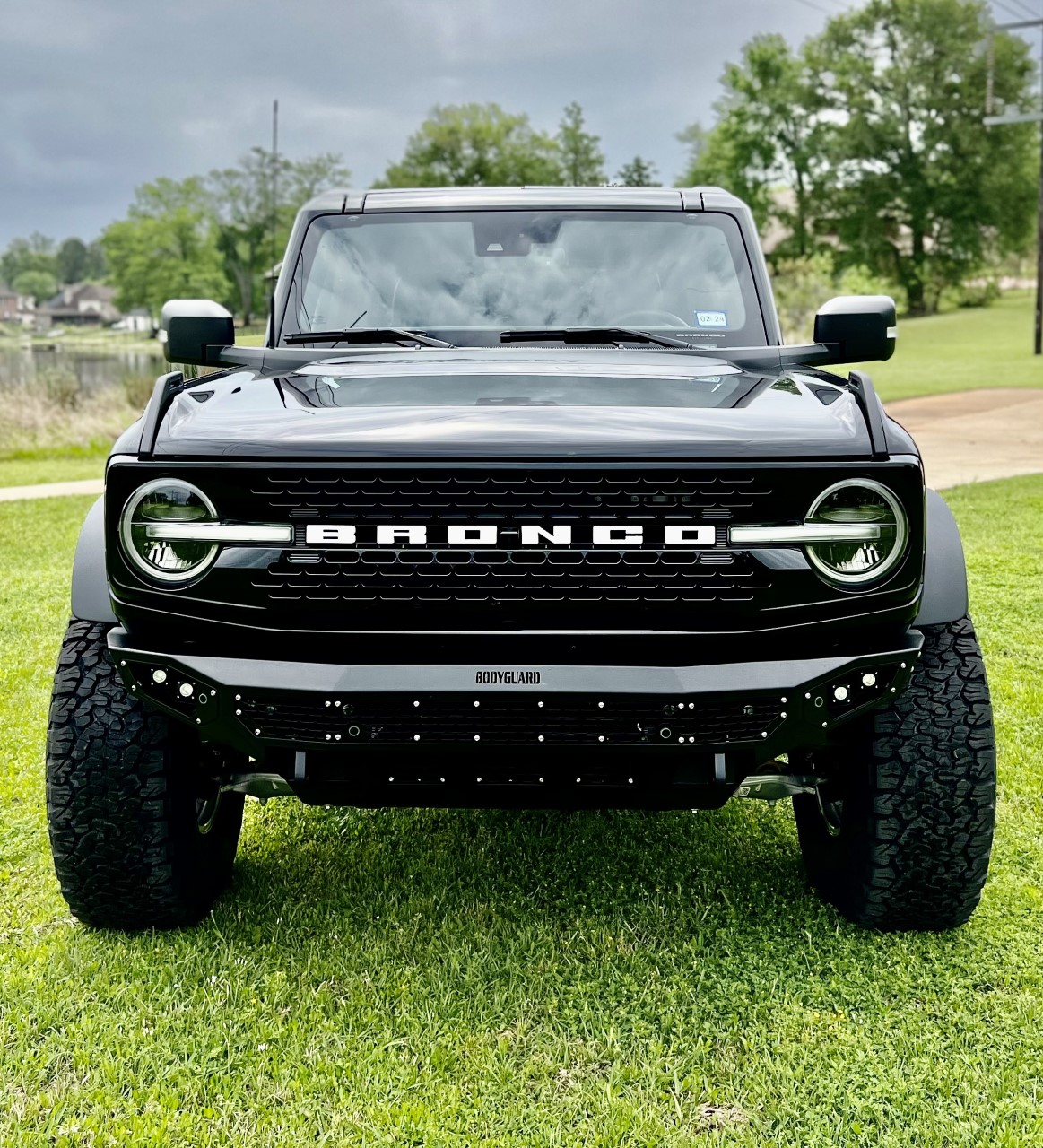 Bronco Front Hood Cover Engine End Bra Protector For Ford Bronco
