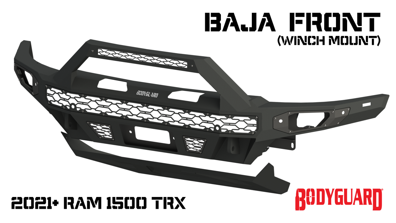 2021-2022 Ram 1500 TRX Front Bumpers - Bodyguard