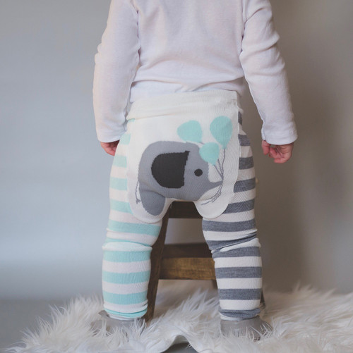 Blue Elephant Leggings