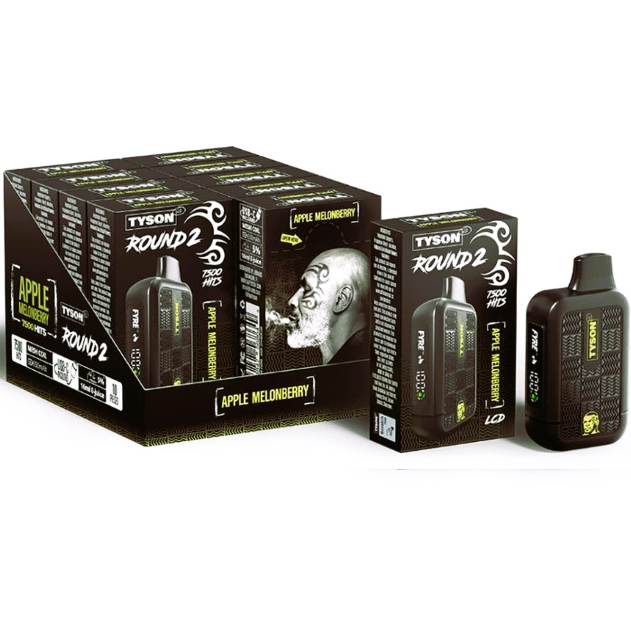 Tyson 2.0 Round 2 7500 Puff Disposable Vape | Matrix Wholesale Tyson 2.0 Round 2 7500 Puff Disposable Vape | Matrix Wholesale