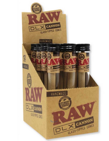 Raw DLX Cannon glass tipped Cone