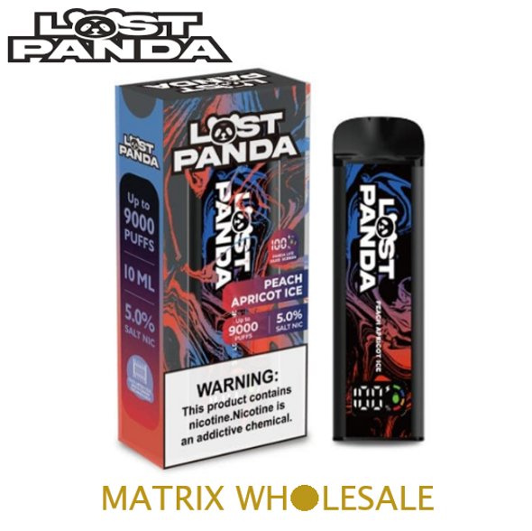 Buy Lost Panda Vape  9000 Puffs  Premium Disposable Vape - Matrix Wholesale