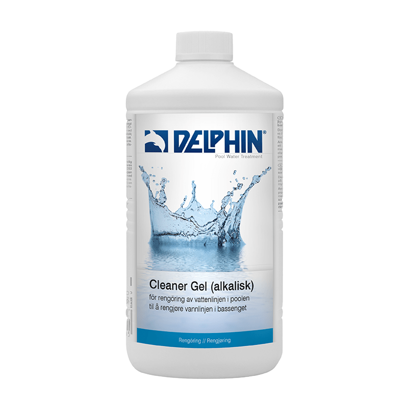 DELPHIN Cleaner Gel (alkalisk), 1 ltr flaska