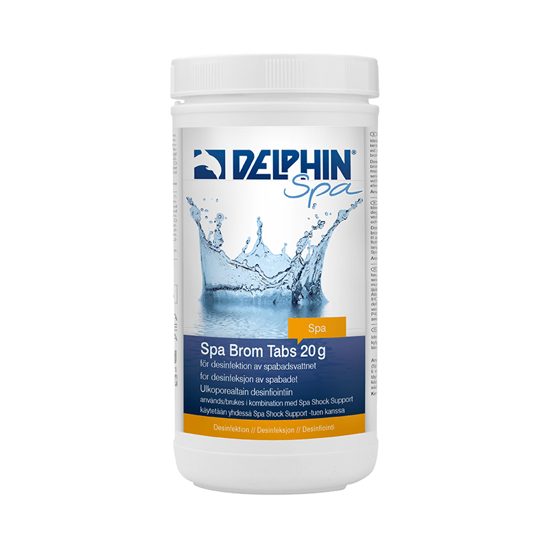 DELPHIN Spa Brom Tabs 20 g, 1 kg burk