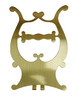 LYRE ORNAMENT - SOLID BRASS