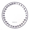 CALENDAR DATE1 PAPER DIALS 7 1/2"