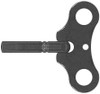 HERMLE CLOCK KEYS SINGLE END WING - GERMAN