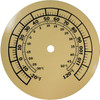 DIAL METAL 6" ROUND THERMOMETER