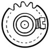 HERSCHEDE CYLINDER GEAR ASSEMBLY