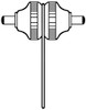 HERSCHEDE PENDULUM SPRING SHAFT ASSEMBLY