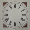 ITHACA PAPER IVORY TIME DIAL FOR EARLY FARMER CLOCKS