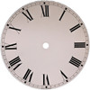 DIAL METAL 4" ROUND WHITE ROMAN