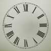 ITHACA TIME TRACK 11" PAPER DIAL FOR BANK CLOCKS