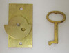 TERRY DOOR LOCK AND KEY