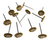 CRIMPED BRASS MOUNTED BRUSH 3/4" SET OF 12