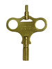 E.N. WELCH DOUBLE END BRASS TRADEMARK KEY #6