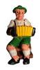 CUCKOO FIGURE - MAN SITTING - PLASTIC - GERMAN