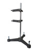 CLOCK REGULATING STAND WITH THUMB SCREW LEVELING BASE - ALUMINUM
