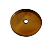 WEIGHT SHELL END CAP 45MM BRUSHED BRASS