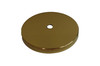 WEIGHT SHELL END CAP 47MM POLISHED BRASS