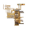 KIENINGER TRIPLE CHIME CAROUSEL MOVEMENT KSU 67 - 116CM PENDULUM