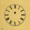 WATERBURY 5" ROMAN PAPER DIAL WITH BOLD SYMBOL - DARK ANTIQUE IVORY