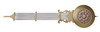 BATTERY PENDULUM 220MM BOB SATIN BRUSHED BRASS