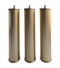 BRUSHED SATIN BRASS MSU CONCERTO 60 X 294MM WEIGHT SHELL SET OF 3