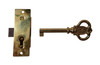 DOOR LOCK AND HOWARD MILLER KEY GRANDFATHER OR GRANDMOTHER CASES